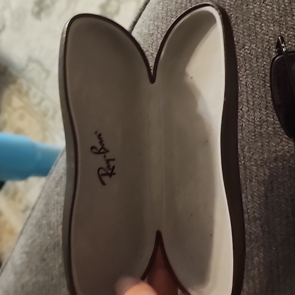 RAY-BAN RB3178 EDGE 006 59[]16 BLACK SLEEK POLARIZED METAL WRAPS SUNGLASSES - Picture 3 of 8